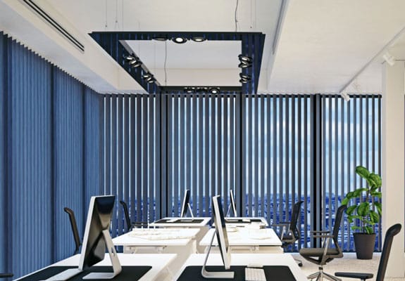 commercial motorized blinds