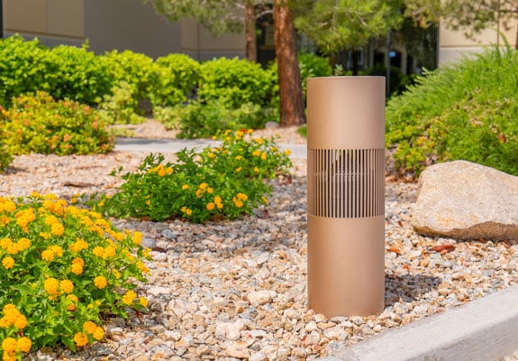 outdoor bollard speakers