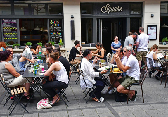 restaurant bar audio outdoor